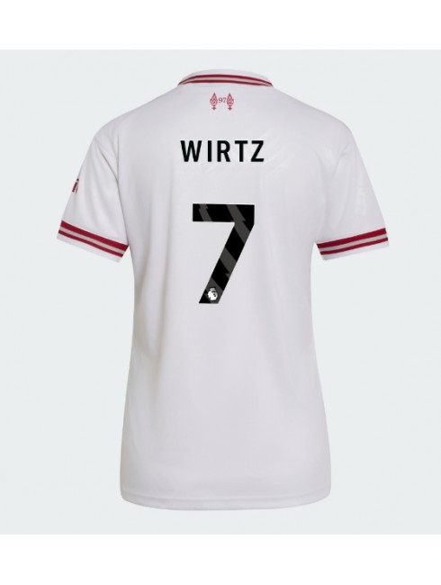 Liverpool Florian Wirtz #7 Replika Borta Kläder Dam 2026-27 Kortärmad Liverpool Florian Wirtz #7 Replika Borta Kläder Dam 2026-27 Kortärmad